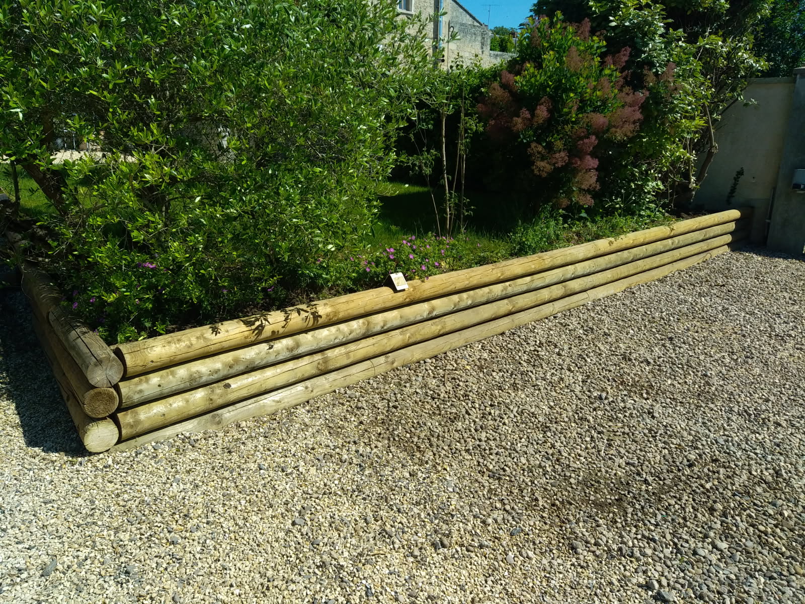 rondins en bois